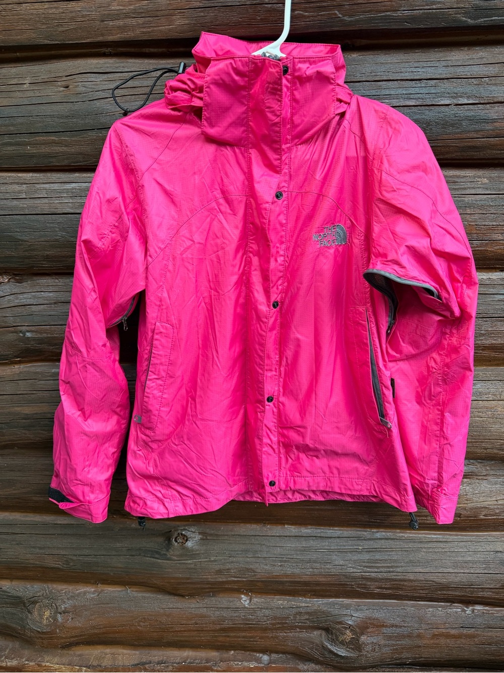 The North Face Jacket Womens Small Pink HyVent Waterproof Rain Coat- XS - Read